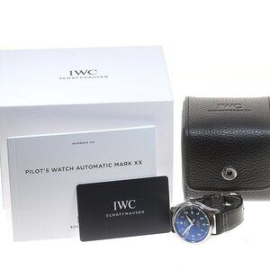 IWC SCHAFFHAUSEN Pilot's Watch Mark XX IW328203 Date Automatic Men's _863804